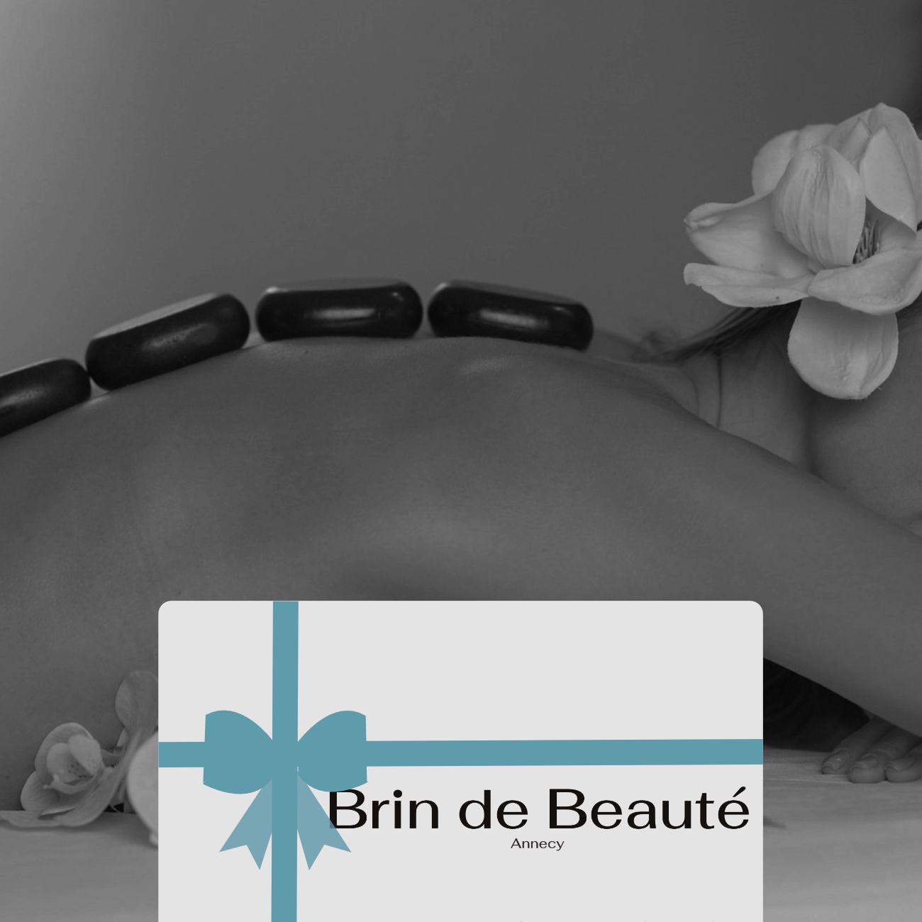 Carte cadeau Massage aux pierres chaudes Annecy