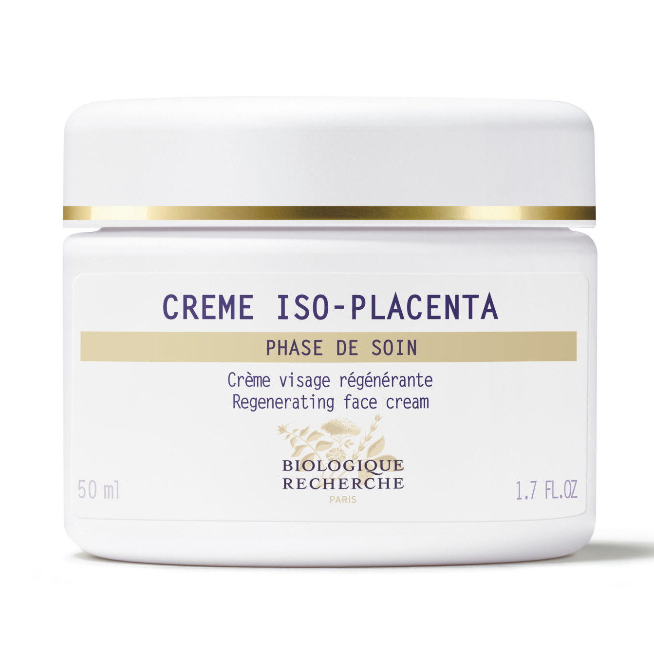 Crème Iso Placenta étui 50ml Biologique Recherche - Brin de Beauté Annecy